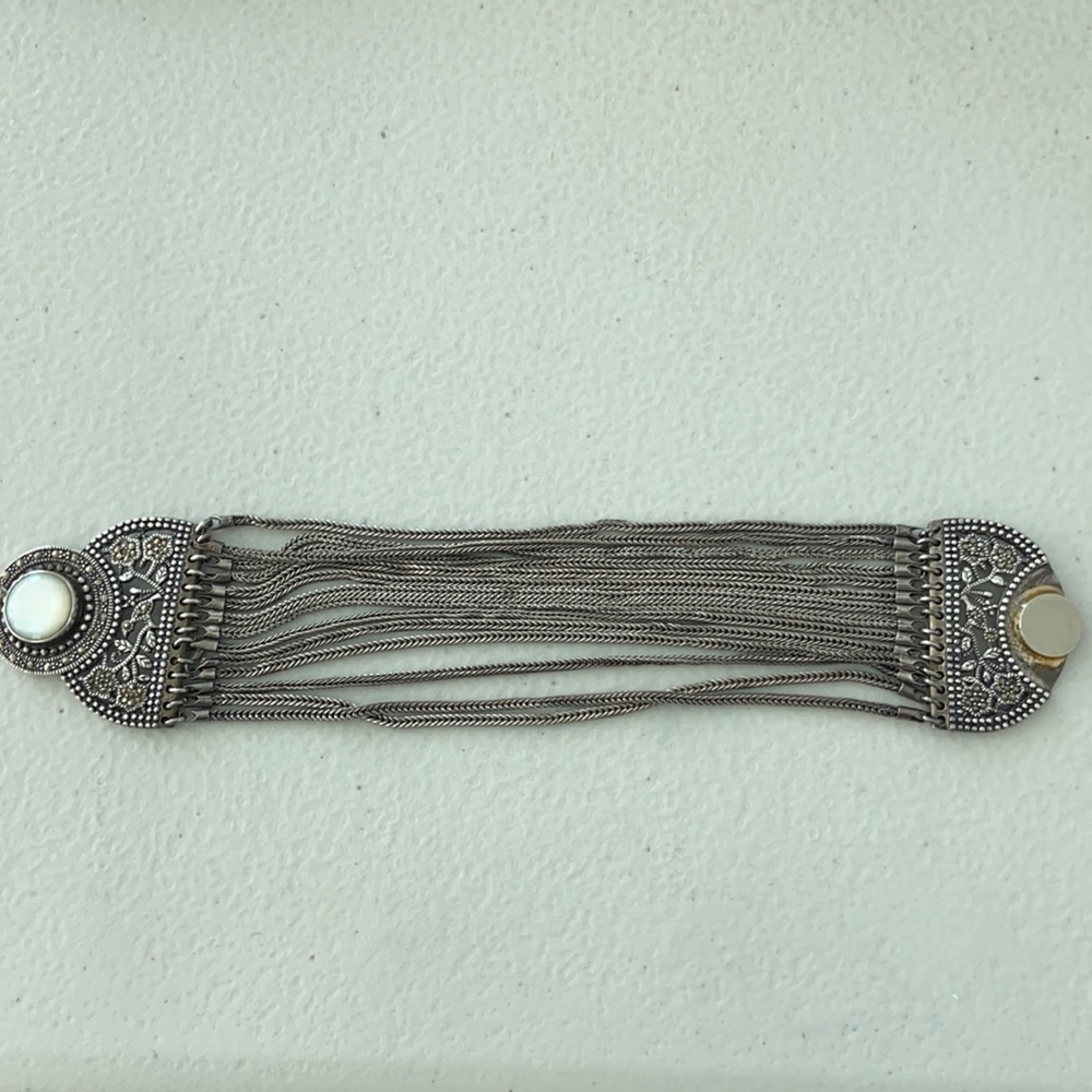 Beautiful silver bracelet
